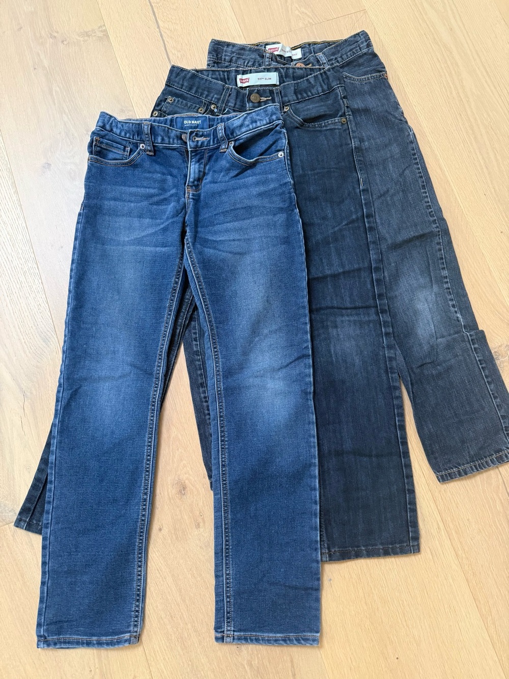 Kids Jeans - Blue & Dark Blue